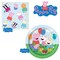 Peppa Pig Birthday Party Supplies Bundle with Peppa Pig Cake Plates and Peppa Pig Napkins - Serves 16